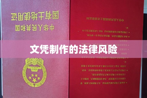扬中文凭制作的法律风险