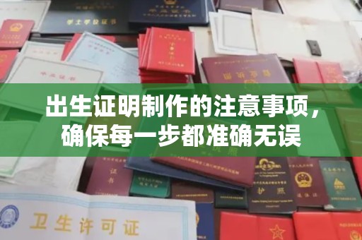 扬中出生证明制作的注意事项，确保每一步都准确无误